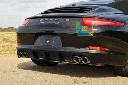 DIFFUSORE POSTERIORE PORSCHE 911 991 2011+ SOTTO PARAURTI LOOK SPORTIVO