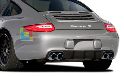 DIFFUSORE POSTERIORE PORSCHE 911 991 2011+ SOTTO PARAURTI LOOK SPORTIVO