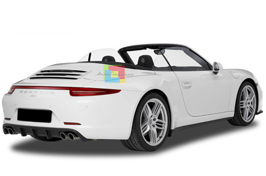 DIFFUSORE POSTERIORE PORSCHE 911 991 2011+ SOTTO PARAURTI LOOK SPORTIVO