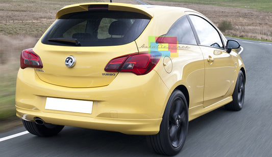 EXTRACTOR OPEL CORSA E 2014+ 3 AND 5 DOORS REAR DIFFUSER UNDER BUMPER