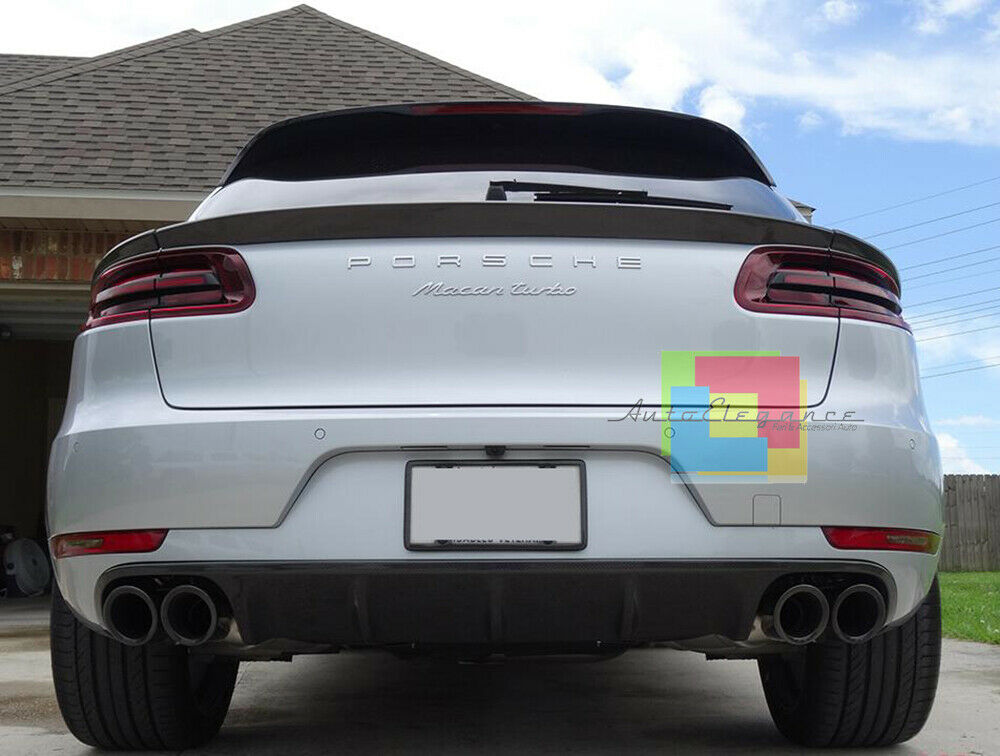PORSCHE MACAN DAL 2014+ SOTTO PARAURTI POSTERIORE DIFFUSORE ABS