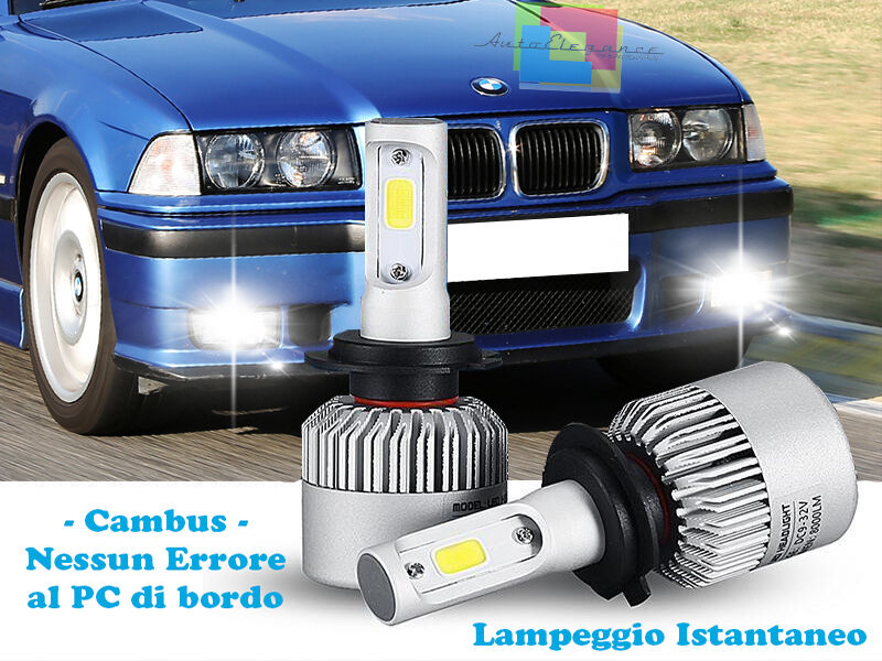 LAMPADE FENDINEBBIA A LED BMW SERIE 3 E36 COUPE 92-99 CAMBUS BIANCO CREE