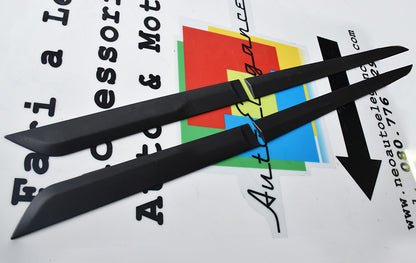 HONDA CIVIC X PROTEZIONE PORTIERE ADESIVE 3M IN ABS 4 PEZZI BOMBATURE PORTA