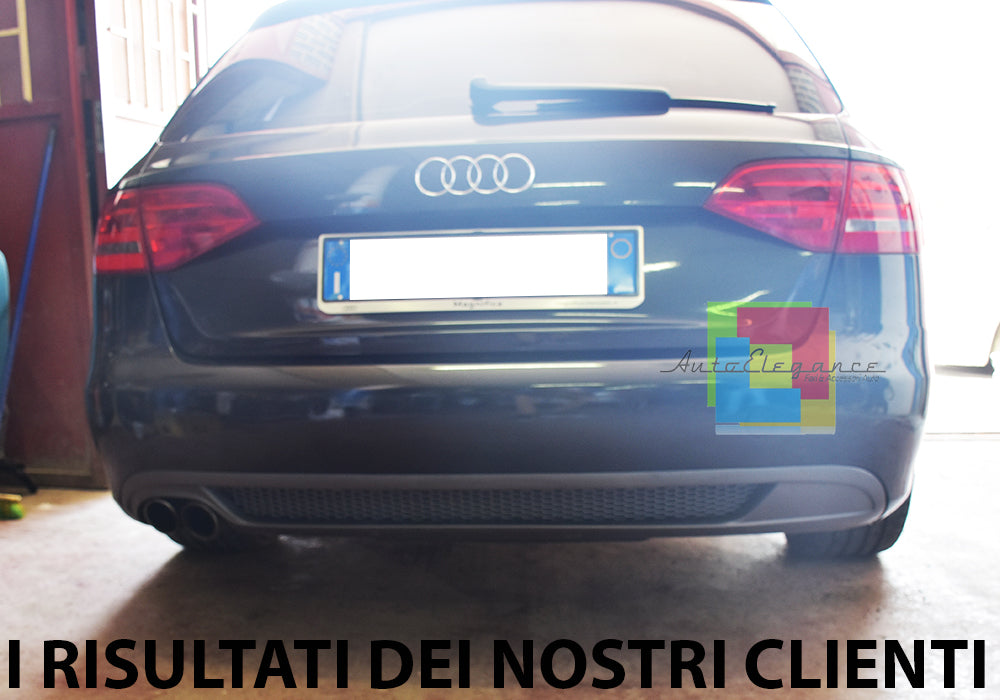 AUDI A4 B8 AVANT BERLINA 2007-2011 DIFFUSORE POSTERIORE SOTTO PARAURTI SLINE AUTOELEGANCERICAMBI