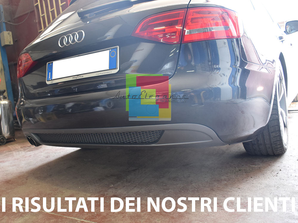 AUDI A4 B8 AVANT BERLINA 2007-2011 DIFFUSORE POSTERIORE SOTTO PARAURTI SLINE AUTOELEGANCERICAMBI