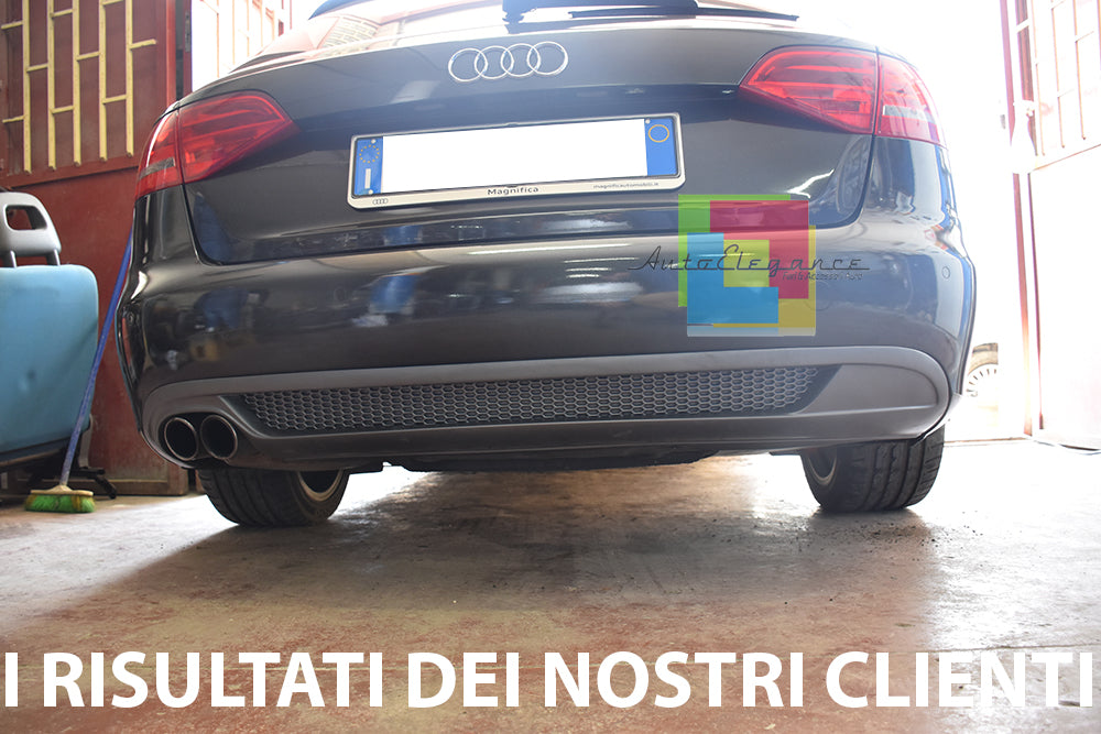 AUDI A4 B8 AVANT BERLINA 2007-2011 DIFFUSORE POSTERIORE SOTTO PARAURTI SLINE AUTOELEGANCERICAMBI