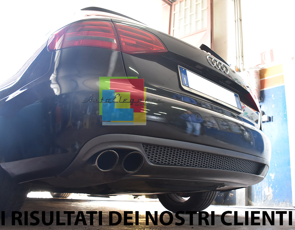 AUDI A4 B8 AVANT BERLINA 2007-2011 DIFFUSORE POSTERIORE SOTTO PARAURTI SLINE AUTOELEGANCERICAMBI