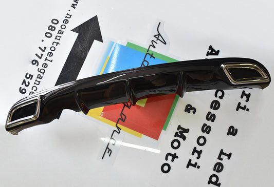 LANCIA YPSILON 843 UNDER BUMPER DIFFUSER DIFFUSER OVAL TIP ABS