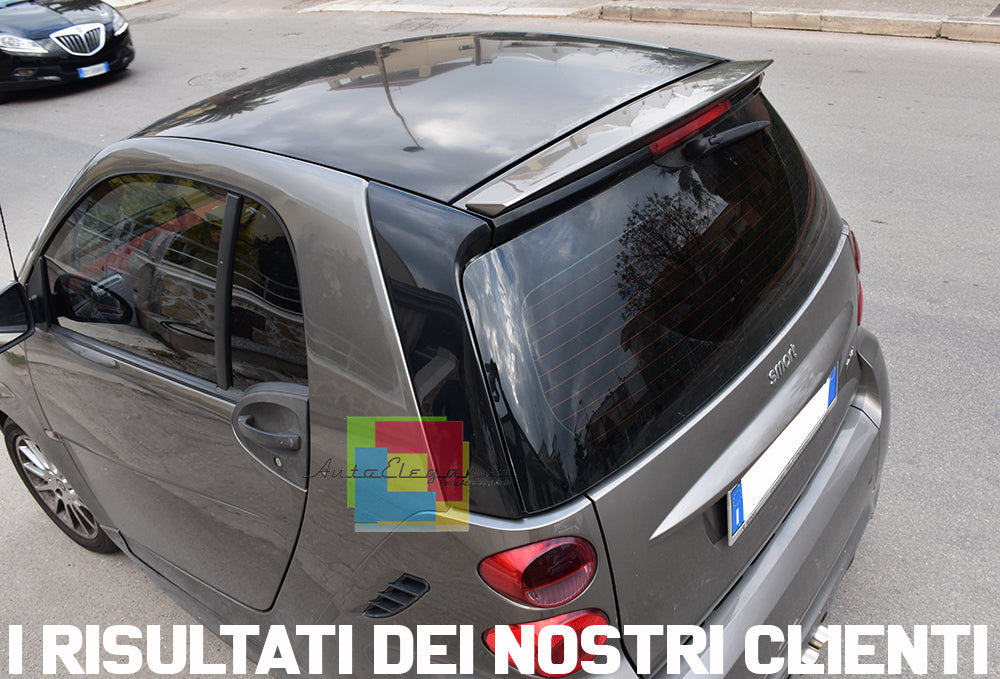 SMART 451 2007+ COUPE REAR ROOF SPOILER ABS SPORTY LOOK