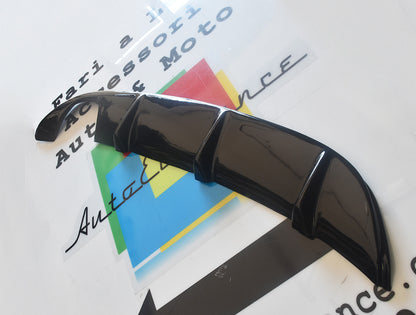 VW SCIROCCO 2008-2014 DIFFUSORE POSTERIORE RLINE LOOK IN ABS NERO LUCIDO
