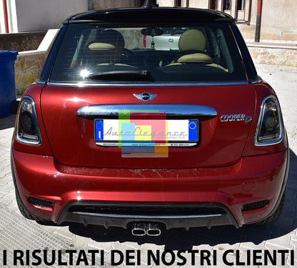 MINI COOPER R56 2006-2010 PARAURTI POSTERIORE COMPLETO LOOK SPORTIVO