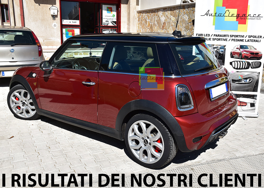 MINI COOPER R56 2006-2010 PARAURTI POSTERIORE COMPLETO LOOK SPORTIVO