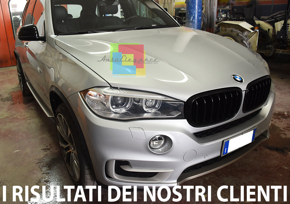 SIDE STEPS BMW X5 F15 2013 ONWARDS ALUMINUM / ABS DOOR SILLS