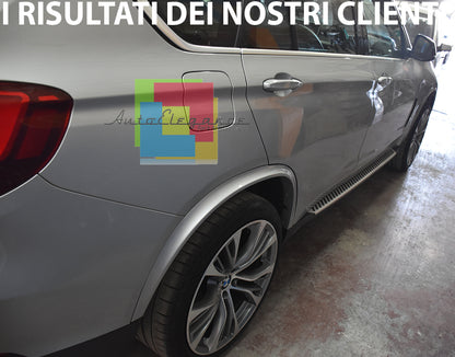 SET OF 4 WHEEL ARCH WIDENINGS BMW X5 F15 2014 ONWARDS M-SPORT LOOK
