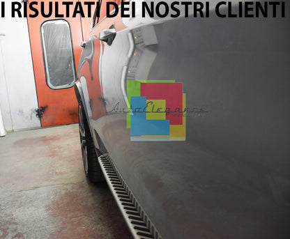 PEDANE LATERALI BMW X5 F15 2013 IN POI SOTTOPORTA IN ALLUMINIO / ABS