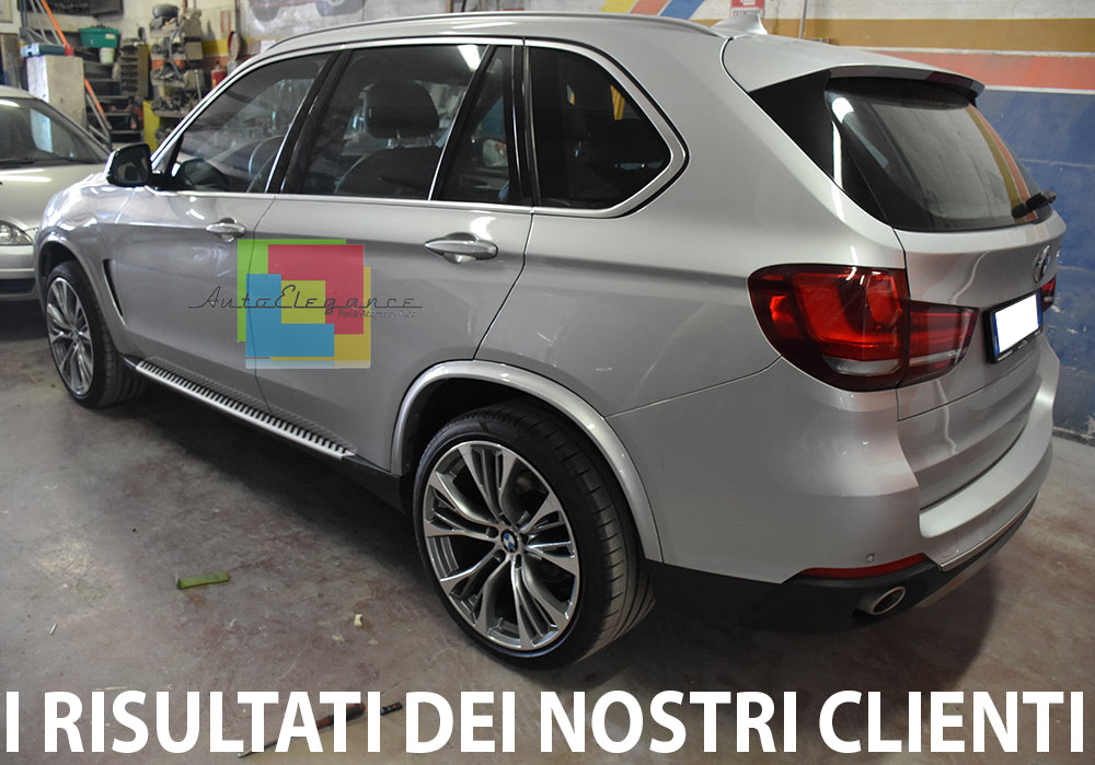 SIDE STEPS BMW X5 F15 2013 ONWARDS ALUMINUM / ABS DOOR SILLS