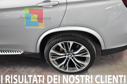 SET OF 4 WHEEL ARCH WIDENINGS BMW X5 F15 2014 ONWARDS M-SPORT LOOK