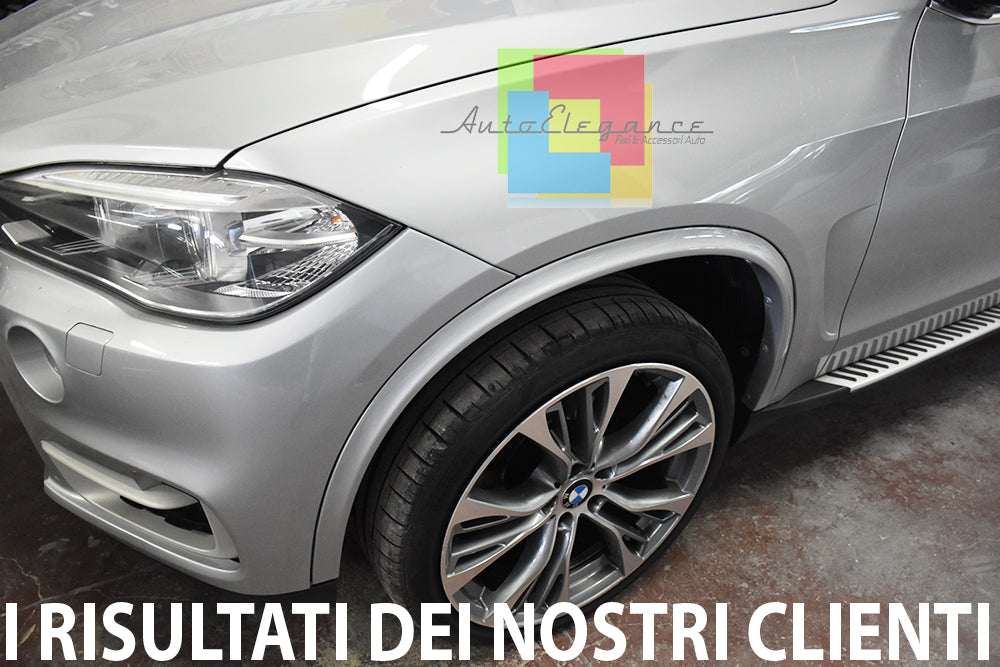 SET OF 4 WHEEL ARCH WIDENINGS BMW X5 F15 2014 ONWARDS M-SPORT LOOK
