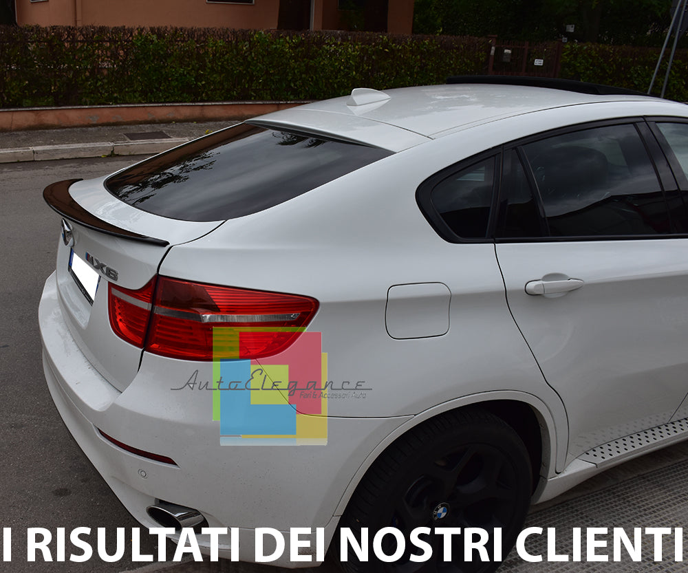 SPOILER POSTERIORE SUL COFANO BMW X6 E71 2008-2014 .- M ABS TOP QUALITA'