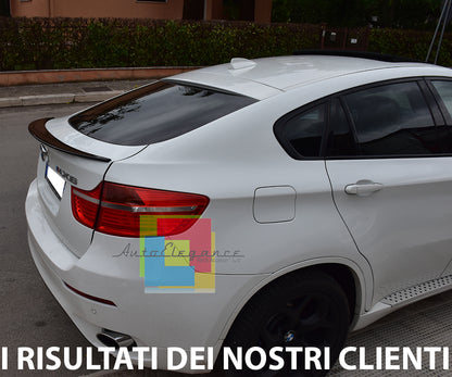 SPOILER POSTERIORE SUL COFANO BMW X6 E71 2008-2014 .- M ABS TOP QUALITA'