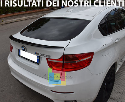 SPOILER POSTERIORE SUL COFANO BMW X6 E71 2008-2014 .- M ABS TOP QUALITA'