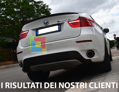SPOILER POSTERIORE SUL COFANO BMW X6 E71 2008-2014 ABS .-