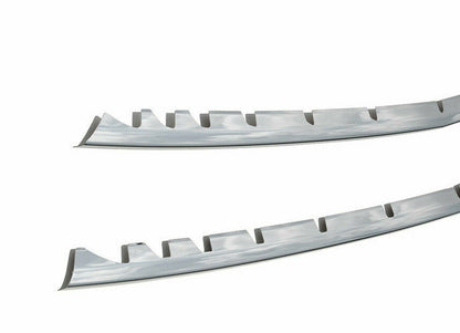 MERCEDES VITO w447 2014+ 2x FRONT CHROME MOULDINGS ADHESIVE 3M