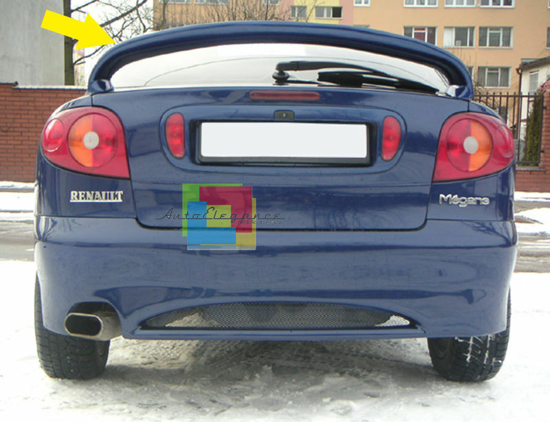 SPOILER SUL COFANO POSTERIORE RENAULT MEGANE COUPE 96-03 LOOK SPORTIVO