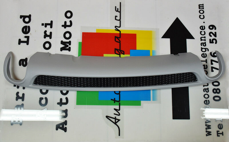 S LINE REAR DIFFUSER - UNDER BUMPER AUDI A6 4F C6 SALOON 04-08 -