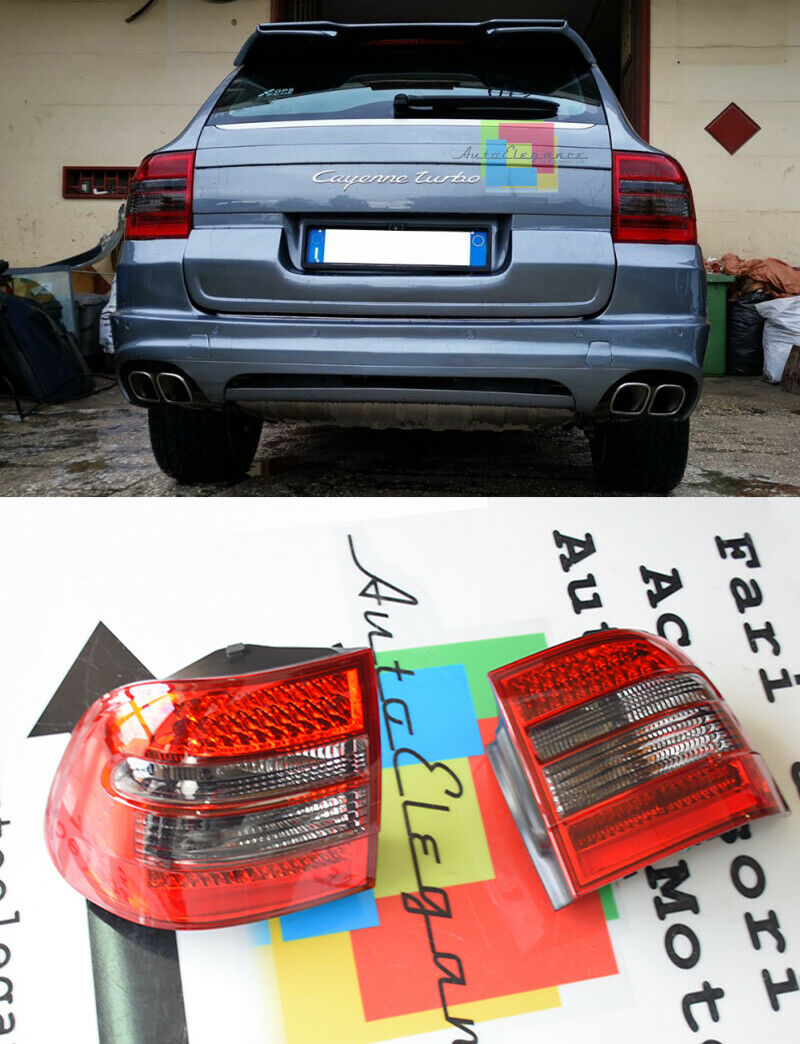 DARK LED REAR LIGHTS PORSCHE CAYENNE 2002-2007 SPORTY LOOK