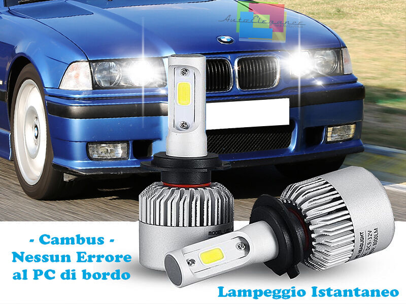 LAMPADE ABBAGLIANTI LED BMW SERIE 3 E36 COUPE 92-99 ISTANTANEO CREE