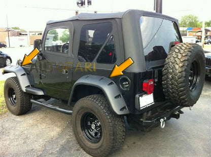 SIDE WHEEL ARCH FENDERS JEEP WRANGLER TJ 1996-2006 SPORT LOOK