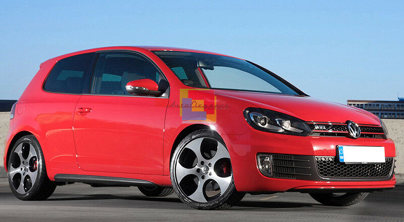 MINIGONNE LATERALI VW GOLF 6 2008-2012 - SPOILER SOTTOPORTA LOOK GTI -
