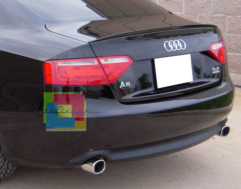 AUDI A5 COUPE 2007-2016 SPOILER POSTERIORE SUL COFANO IN ABS - AUTOELEGANCERICAMBI