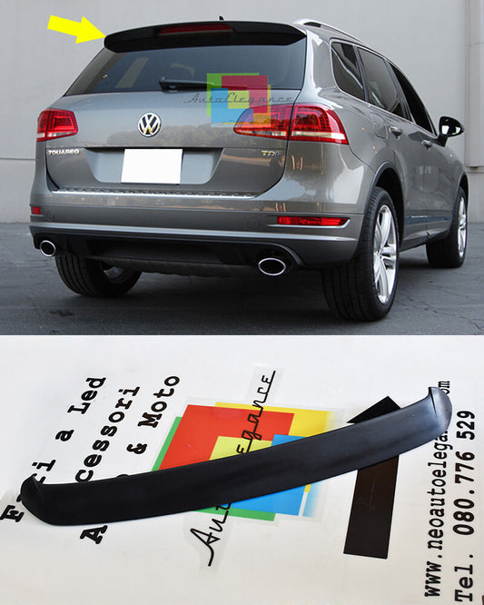 VW TOUAREG 2011+ SPOILER POSTERIORE SUL TETTO ALETTONE LOOK R-LINE
