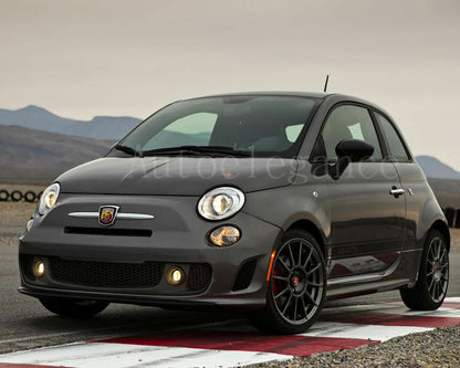 FARI ANTERIORI LENTICOLARI H7 PER FIAT 500 DAL 2007 + KIT XENON LED