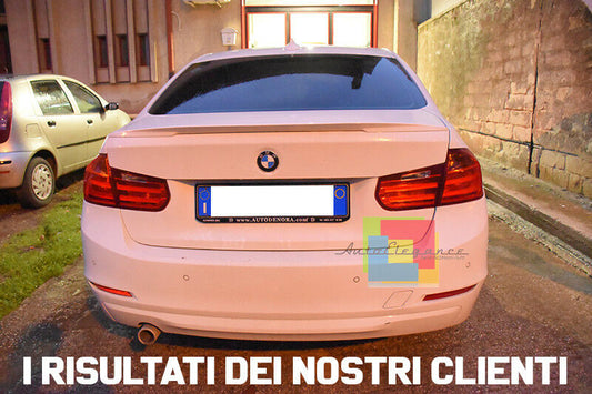 BMW 3 SERIES F30 SEDAN REAR SPOILER ON THE HOOD M SPORT LOOK IN ABS
