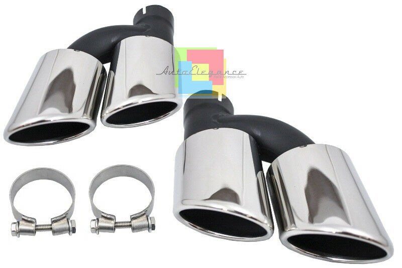 SOTTO PARAURTI AUDI A6 4G C7 2015-2018 DIFFUSORE POSTERIORE S6 & TERMINALI