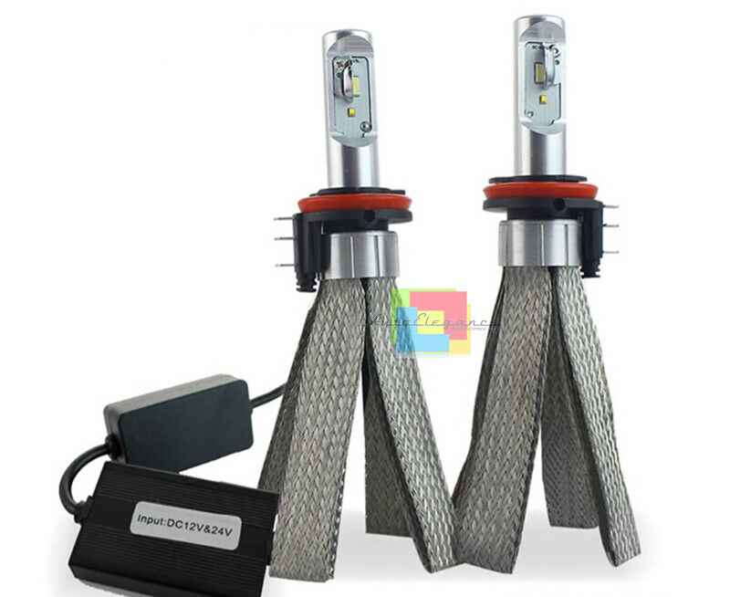 LAMPADE DIURNE ABBAGLIANTI H15 LED FIAT 124 SPIDER ISTANTANEO CREE NO AVARIA