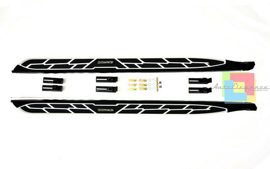 SIDE STEPS SKODA KAROQ FROM 2017 ONWARDS UNDER DOOR TOP QUALITY SPORT LOOK