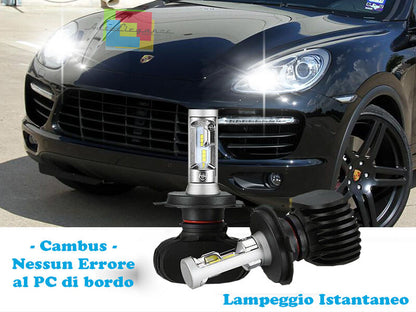LAMPADE ABBAGLIANTI LAMPEGGIO ISTANTANEO LED PORSCHE CAYENNE 2010+ CREE