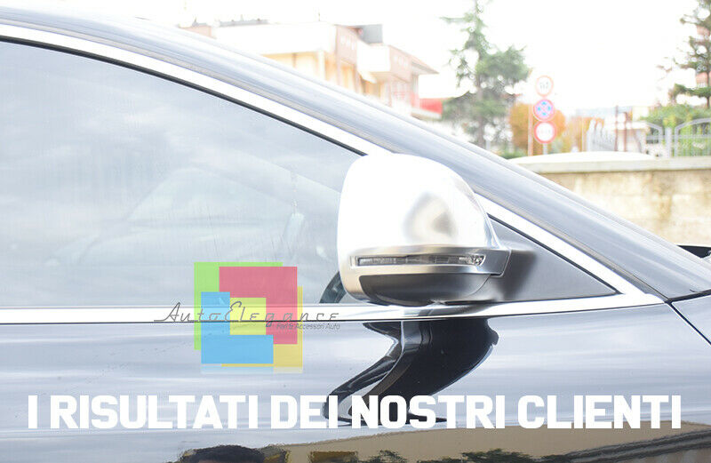 AUDI A4 B8 2008-2010 COPERTURE SATINATE CON FORO FRECCIA SPECCHI CALOTTE SLINE AUTOELEGANCERICAMBI