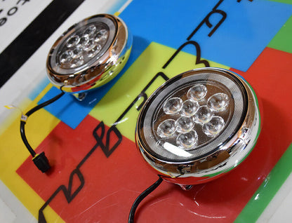 COPPIA FARI SUPPLEMENTARI MINI COOPER R58 DIURNE LED - ANGEL EYES AUTOELEGANCERICAMBI
