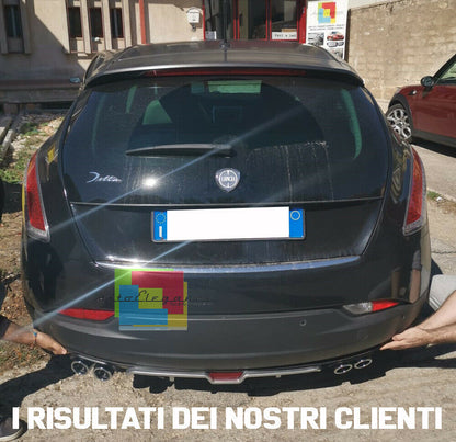 SOTTO PARAURTI PER LANCIA DELTA III DIFFUSORE POSTERIORE QUATTRO TERMINALI ABS -