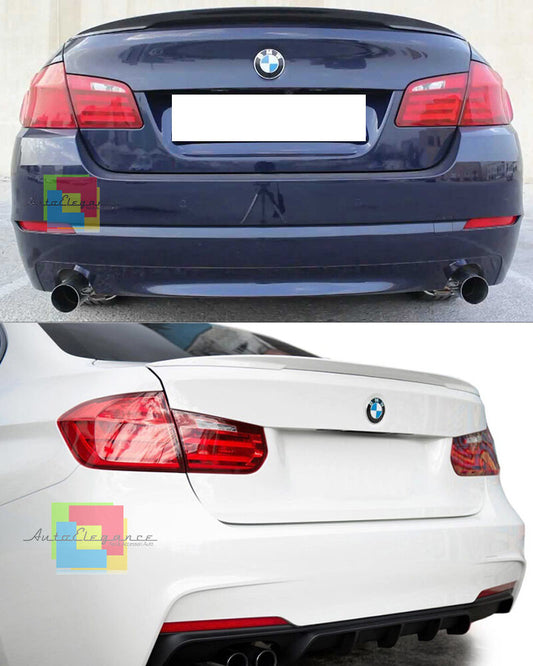 BMW SERIE 5 F10 BERLINA 2010-2017 SPOILER POSTERIORE SUL COFANO LOOK M-SPORT AUTOELEGANCERICAMBI