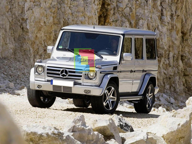 PARAFANGHI ALLARGATI MERCEDES CLASSE G W463 SPOILER PASSARUOTA LOOK AMG G55 -1