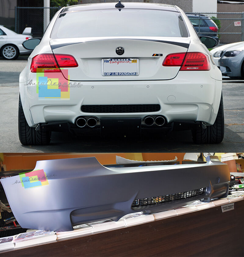 PARAURTI POSTERIORI DOPPIO SCARICO - BMW SERIE 3 E92 E93 2006-2010 DESIGN M3