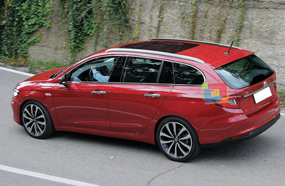 CORNICE FINESTRINI CROMATA FIAT TIPO 2015+ SW - MODANATURE ADESIVE 12 PEZZI .- AUTOELEGANCERICAMBI