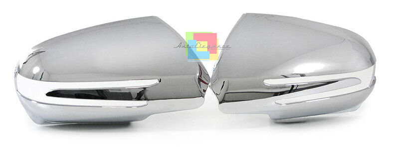 CALOTTE COPRI SPECCHIETTI ADESIVE MERCEDES SLK R171 03/2004+ DESIGN CROMATO AUTOELEGANCERICAMBI