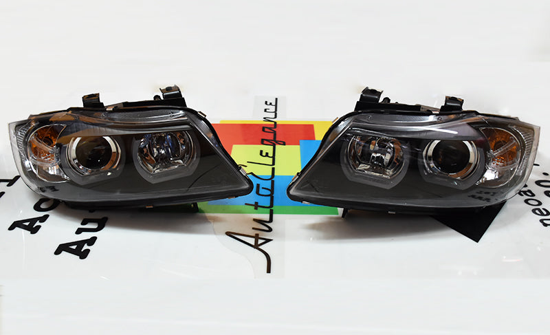 BMW SERIE 3 E90 E91 04-08 FARI ANTERIORI D1S XENON + KIT LED ABBAGLIANTI AUTOELEGANCERICAMBI